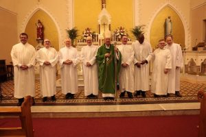 Installation of Acolytes 8th February 2020